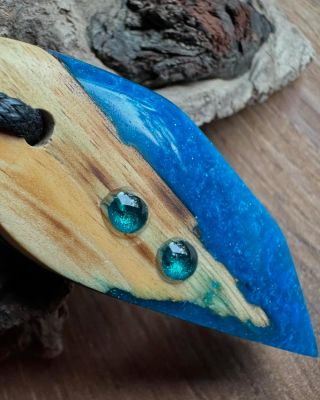 Náhrdelník Zaostřená mysl 🤔😊💙 https://www.katoodesign.cz/nahrdelnik-zaostrena-mysl/